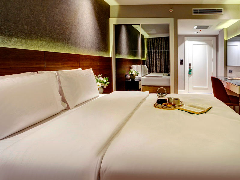 اتاق استاندارد دو نفره هتل دورا پرا استانبول