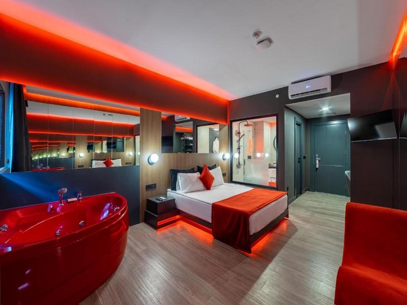 اتاق های هتل آمون آنتالیا