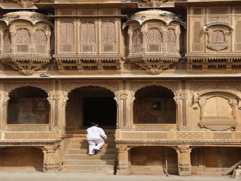 معماری شهر طلایی جیسلمیر هند