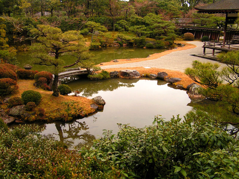 قسمت های مختلف پارک ژاپنی(کیوتو) قونیه