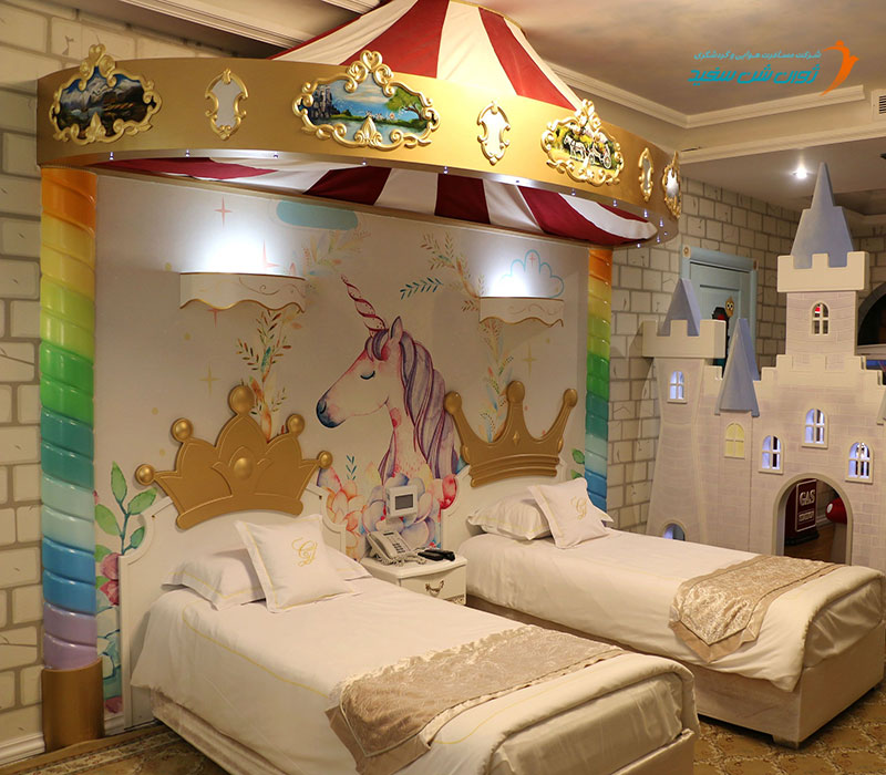 اتاق های قصر طلایی