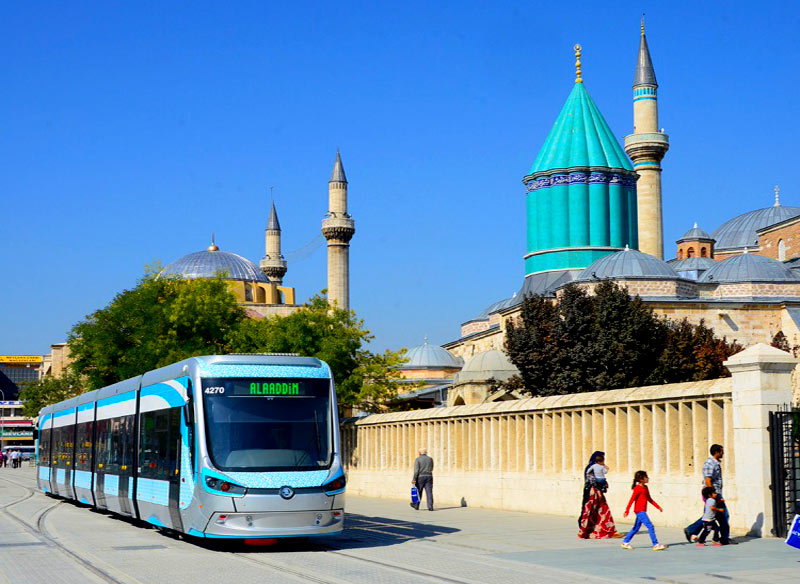 حمل و نقل عمومی در قونیه