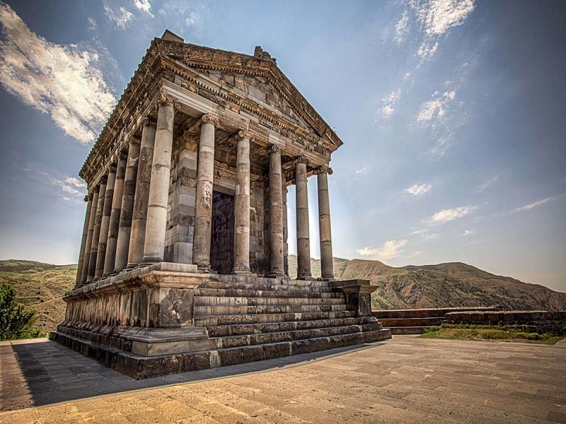 معبد پاگان گارنی ارمنستان